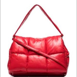 Wanda Faux-Leather Clutch Bag